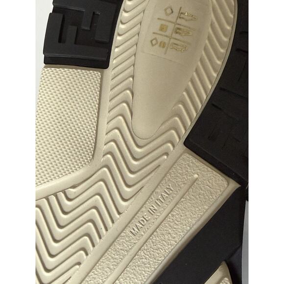 Fendi Flow Sneakers Gray/Yellow/White 11 US (10 Fendi) 7E1689 Italy NIB $1190 main image 15